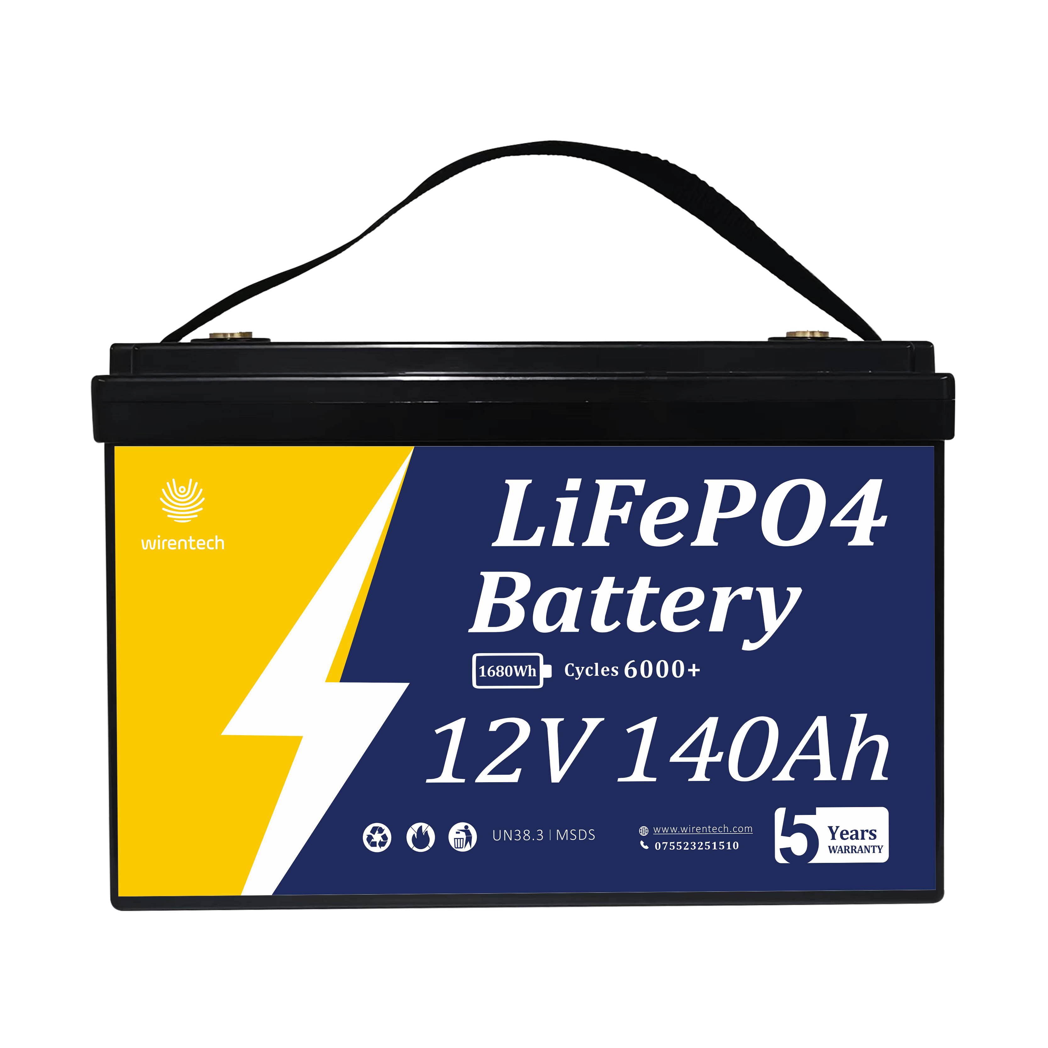 Customize Group 31 High Performance Lithium Battery Powerhouse Battery Motor Cranking Batteries Deep Cyclying Yatch Starting Cranking Battery BMS with Active Balance