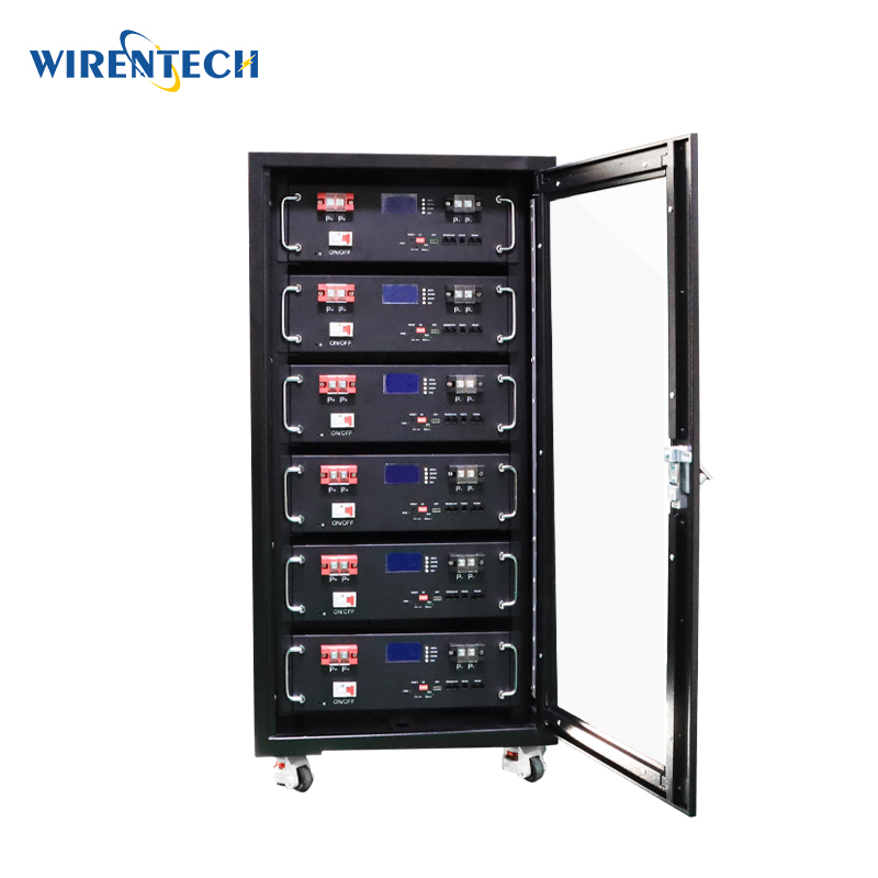 WIRENTECH 30kw 51.2v 600Ah Lithium Battery For Residential